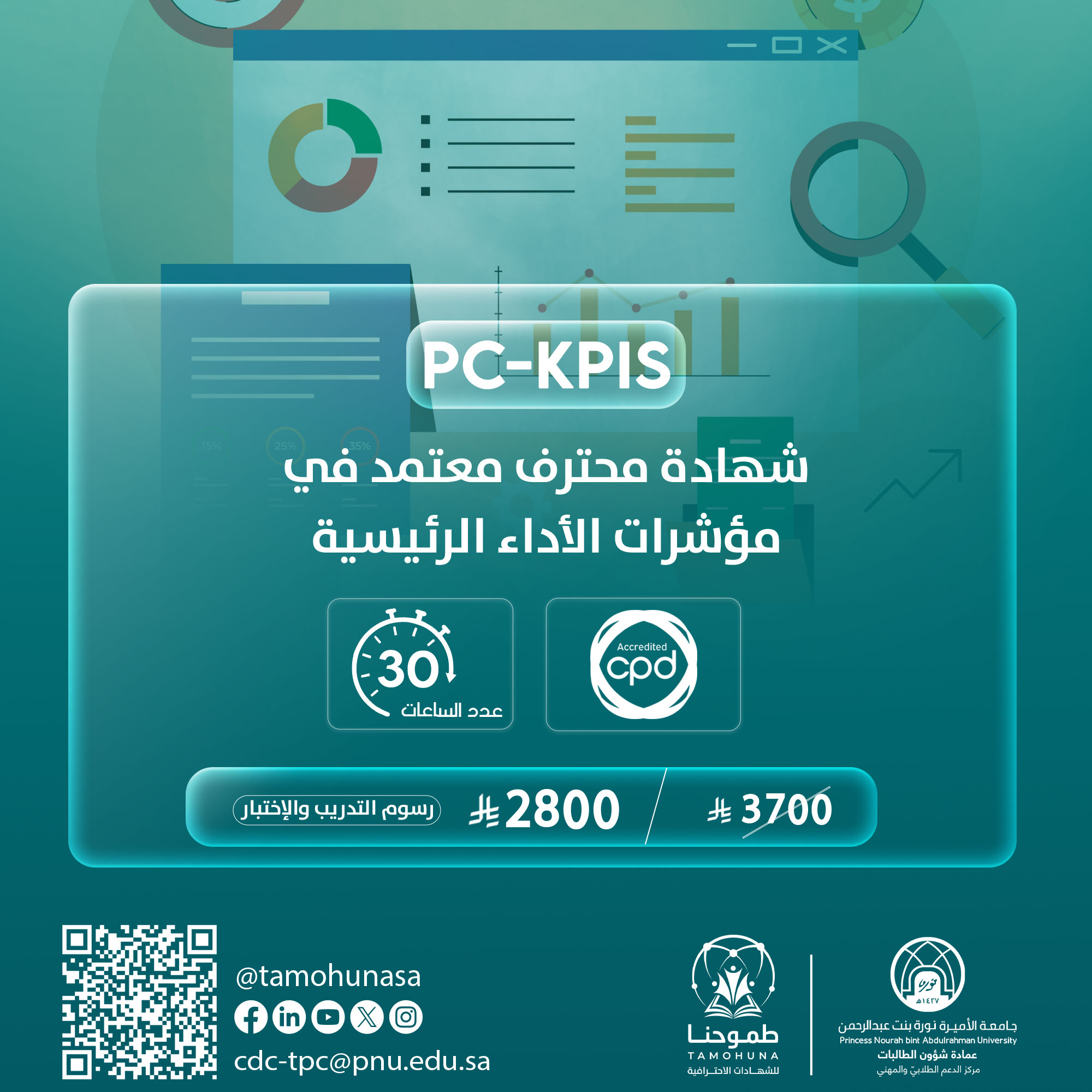 شهادة محترف معتمد في مؤشرات الأداء الرئيسية PC-KPIs