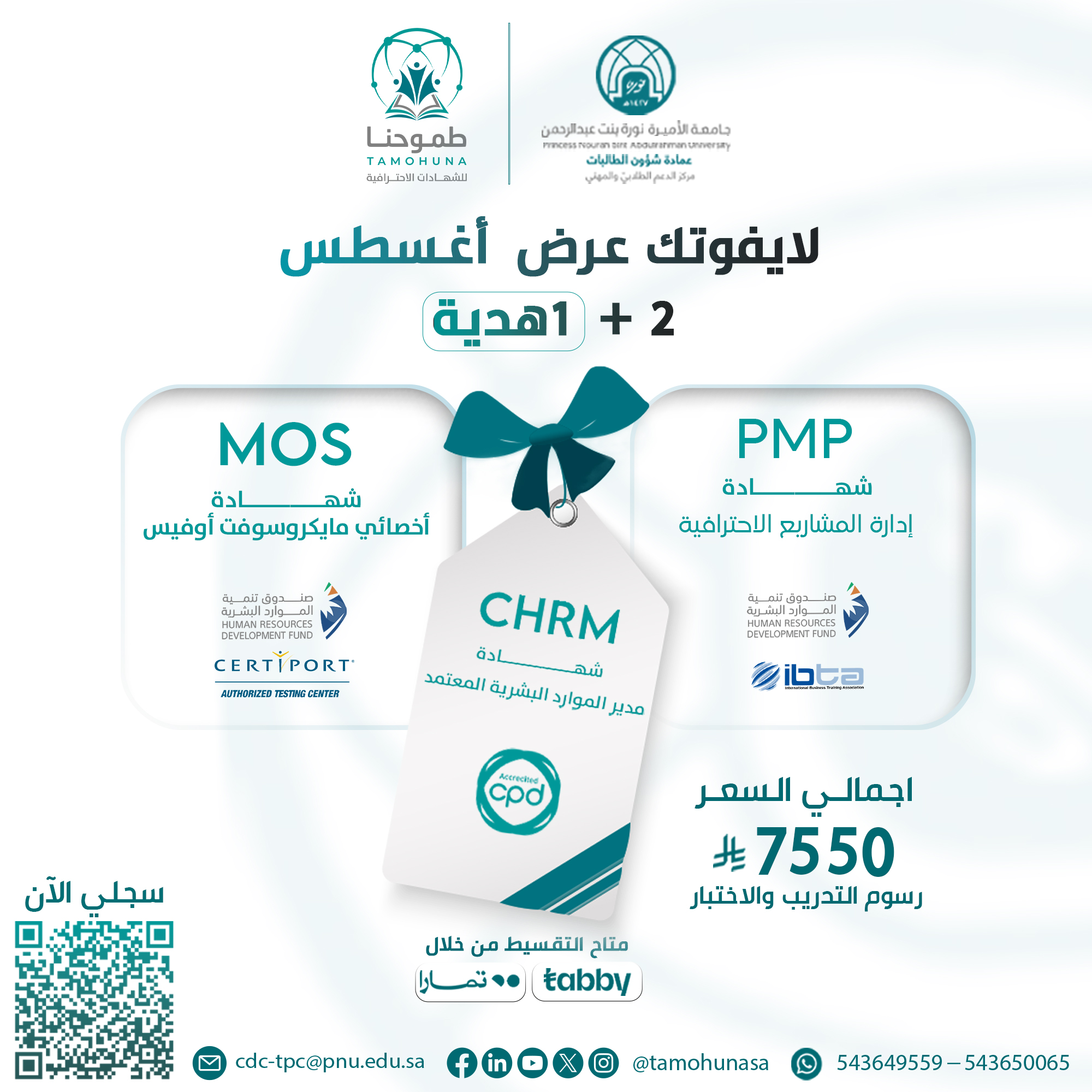 بكج ابريل CHRM